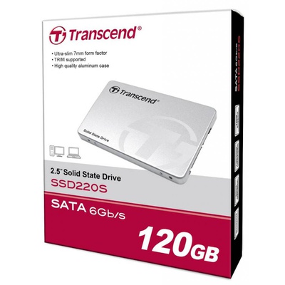 Накопичувач SSD 2.5' 120GB Transcend (TS120GSSD220S)