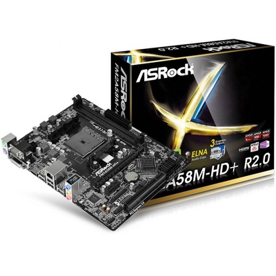 Материнская плата ASRock FM2A58M-HD+R2.0 (FM2A58M-HD+ R2.0)