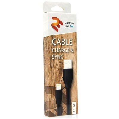 Дата кабель 2E USB 2.0 AM to Lightning 1.0m (2E-CCTI03F-1B)