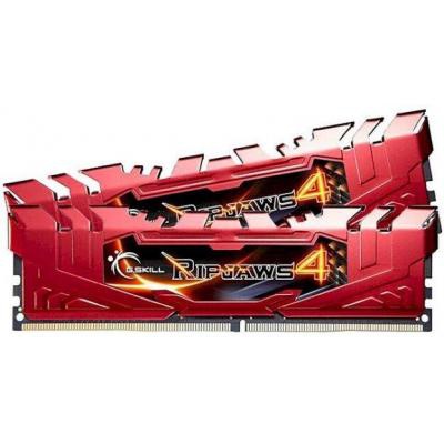 Модуль памяти для компьютера DDR4 16GB (2x8GB) 2666 MHz Ripjaws 4 G.Skill (F4-2666C15D-16GRR)