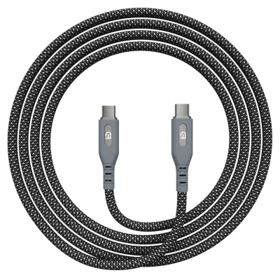 Дата кабель USB-C to USB-C 1.0m Magnetic 60W Black Armorstandart (ARM75513)