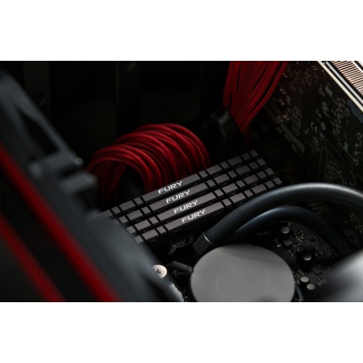 Модуль памяти для компьютера DDR4 128GB (4x32GB) 3200 MHz Renegade Black Kingston Fury (ex.HyperX) (KF432C16RBK4/128)