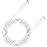 Дата кабель USB-C to USB-C 2.0m UC-42 5A 240W(ERP) E-MARK, white Canyon (CNS-USBC42W)