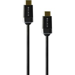 Кабель мультимедийный HDMI to HDMI 1.0m High Speed Ethernet Belkin (HDMI0017-1M)