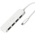 Концентратор J5create USB-C to 4xUSB-A 3.2 10Gbps white (JCH341EW-N)