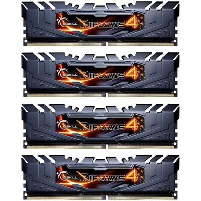 Модуль памяти для компьютера DDR4 32GB (4x8GB) 2800 MHz Ripjaws 4 G.Skill (F4-2800C16Q-32GRK)
