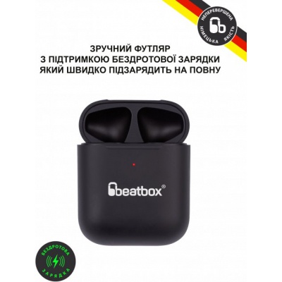 Навушники BeatBox PODS AIR 2 Wireless Charging Black (bbpair2wcb)