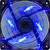 Кулер для корпуса AeroCool Shark Fan Blue LED