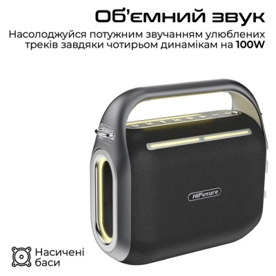 Акустична система HiFuture Musicbox 200 Black (musicbox200.black)