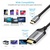 Кабель мультимедійний USB-C to HDMI 1.8m 4K 60Hz Choetech (CH0021-BK)