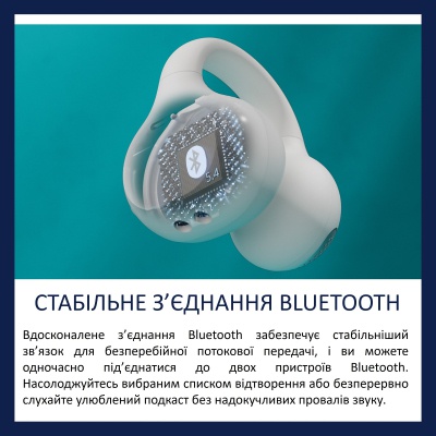 Навушники Philips TAQ2000WT/00 Wireless White (TAQ2000WT/00)
