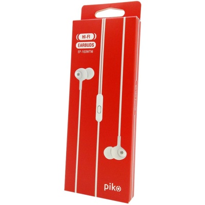 Навушники Piko EP-103WTM White (1283126477812)