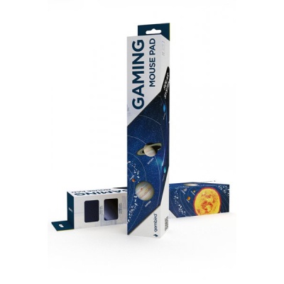 Килимок для мишки Gembird MP-SOLARSYSTEM-XL-01 Black (MP-SOLARSYSTEM-XL-01)
