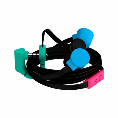 Наушники COLOUD POP Blocks Black/Cyan (4091078)