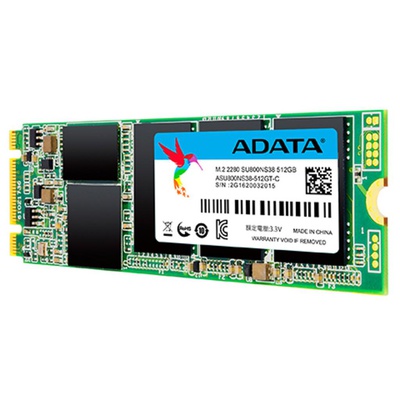 Накопитель SSD M.2 2280 512GB ADATA (ASU800NS38-512GT-C)