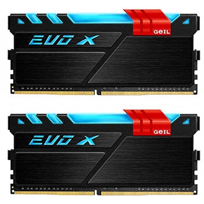 Модуль памяти для компьютера DDR4 8GB (2x4GB) 2400 MHz EVO X GEIL (GEX48GB2400C16DC)
