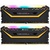 Модуль памяти для компьютера DDR4 16GB (2x8GB) 3000 MHz Vengeance RGB Pro Black CORSAIR (CMW16GX4M2C3000C15-TUF)