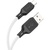 Дата кабель USB 2.0 AM to Micro 5P 1.0m Cool silicone X90 white HOCO (6931474788436)