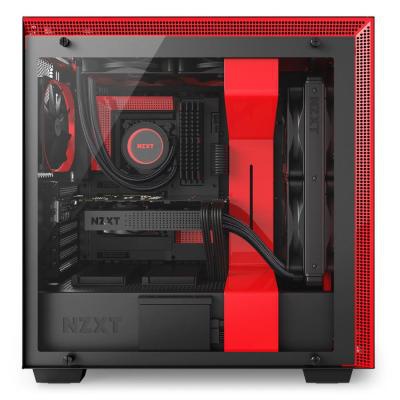 Корпус NZXT H700 Black Red (CA-H700B-BR)