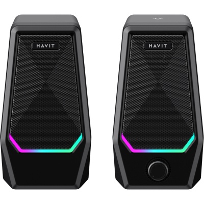 Акустична система Havit SK768 USB RGB Black (6939119042585)