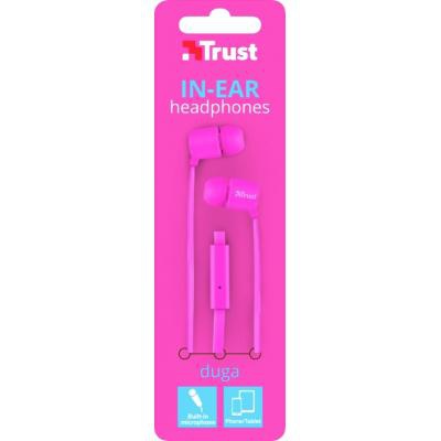 Наушники Trust Duga Mic Pink (22109)