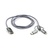 Дата кабель USB 2.0 AM to Type-C&Micro 5P&Lightning 1.0m Vinga (Charge3in1)