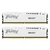 Модуль пам'яті для комп'ютера DDR5 32GB (2x16GB) 6400 MHz Beast White EXPO Kingston Fury (ex.HyperX) (KF564C32BWEK2-32)