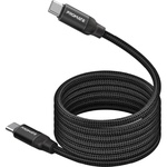 Дата кабель USB-C to USB-C springy.black Promate (springy.black)