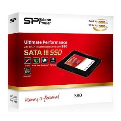 Накопитель SSD 2.5'  32GB Silicon Power (SP032GBSS3S80S25)