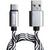 Дата кабель Grand-X USB - Type C, Cu, 1.5A, White/Black, 1m (FC05WB)