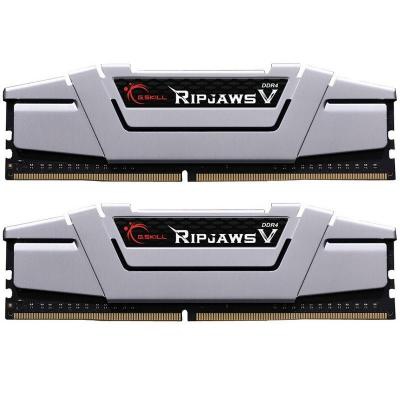 Модуль памяти для компьютера DDR4 16GB (2x8GB) 3000 MHz RipjawsV Silver G.Skill (F4-3000C15D-16GVS)