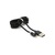 Дата кабель USB 2.0 to Lightning 2.0m 2A magnetic nylon black PiPo (18166)