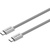 Дата кабель USB-C to USB-C 1.0m 60W Magnet Braided Light Grey Canyon (CND-CCMG60AB15LG)