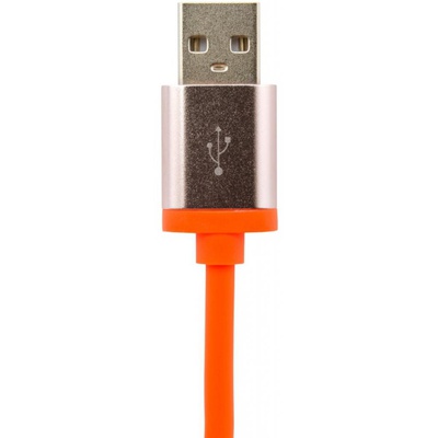 Дата кабель LogicPower 2 в 1 USB 2.0 -> micro USB -> Lightning Or 1м оранжевый /Ret (4105)
