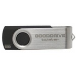 USB флеш накопитель Goodram 4GB Twister Black USB 2.0 (UTS2-0040K0R11)