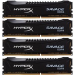Модуль памяти для компьютера DDR4 32GB (4x8GB) 3000 MHz HyperX Savage Black Kingston (HX430C15SBK4/32)