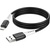 Дата кабель USB 2.0 AM to Micro 5P 1.0m 2.4A silicone X82 black HOCO (6931474768551)