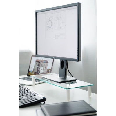 Підставка до монітора Digitus Universal glass Monitor Riser (DA-90358)