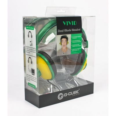 Наушники G-Cube GHV-170 Green (GHV-170 G)