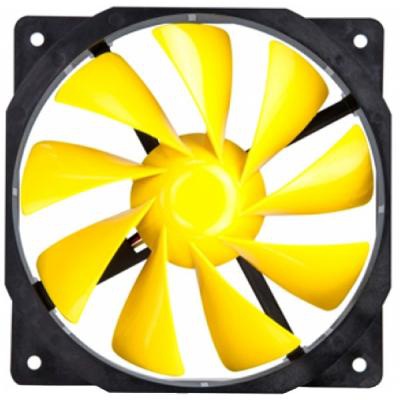 Кулер для корпуса Xigmatek XOF-F1256 Yellow (CFS-OXGKS-WU6)