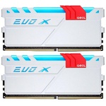 Модуль памяти для компьютера DDR4 8GB (2x4GB) 2400 MHz EVO X White GEIL (GEXW48GB2400C16DC)