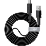 Дата кабель USB 2.0 AM to USB-C 1.2m black RivaCase (PS6002 BK12)