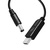 Кабель живлення USB to DC 5.5x2.5mm 12V 1.0m black ColorWay (CW-CBUD067-BK)