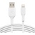 Дата кабель USB 2.0 AM to Lightning 1.0m 12W PVC (2 Pack) White Belkin (CAA001BT1MWH2PK)