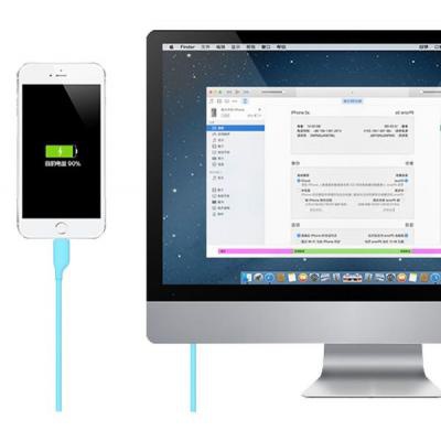 Дата кабель USB 2.0 AM to Lightninng 1.0m Pink PURIDEA (L02-Pink)