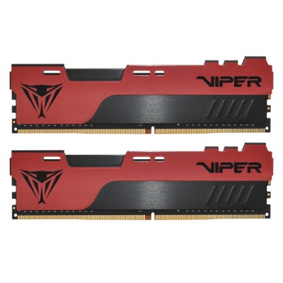 Модуль пам'яті для комп'ютера DDR4 16GB (2x8GB) 3200 MHz Viper Elite II Red Patriot (PVE2416G320C8K)