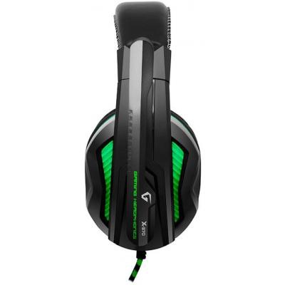 Наушники Gemix X-370 black-green