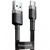 Дата кабель USB 3.1 AM to Type-C 1.0m 3A grey-black Baseus (CATKLF-BG1)