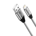 Дата кабель USB 2.0 AM to Lightning 1.0m Nova White CORD (CDN-L1-1W)