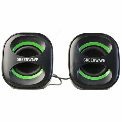 Акустическая система Greenwave SA-225, black-green (R0013761)